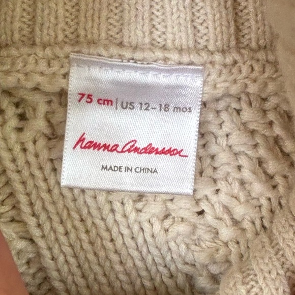 Hanna anderssen 18-24m knit grandpa cardigan - Picture 4 of 5